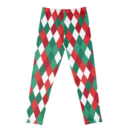 Autumn Winter 4-10Y Girls Wearing High Elasticity Leggings Tight Fitting Holiday Christmas Printed Sports Pants